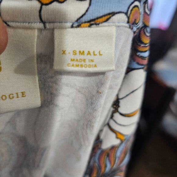 Maeve floral long sleeve topsize XS - Picture 10 of 12